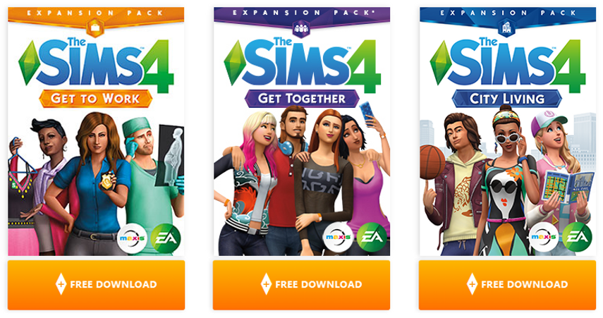 Sims 4 Expansion Packs Download Free Mac